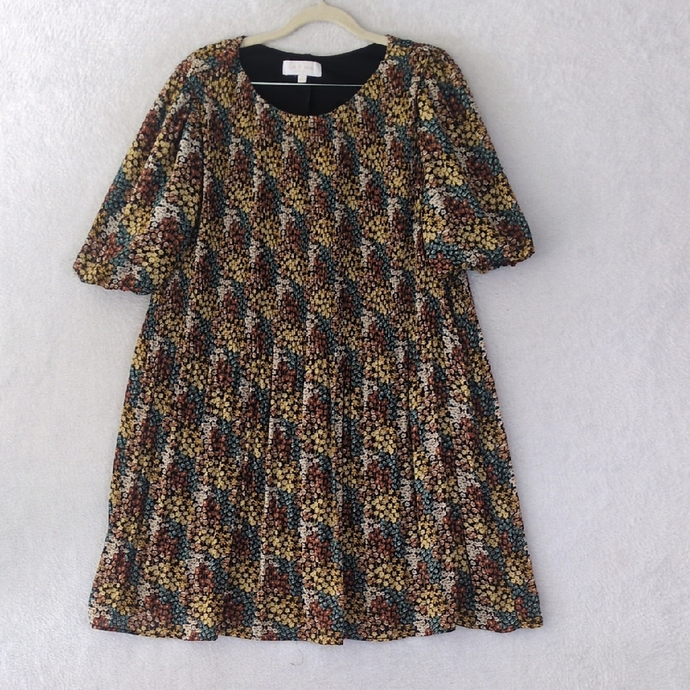Love & Piece Womens Floral Babydoll Cottage Dress Size M